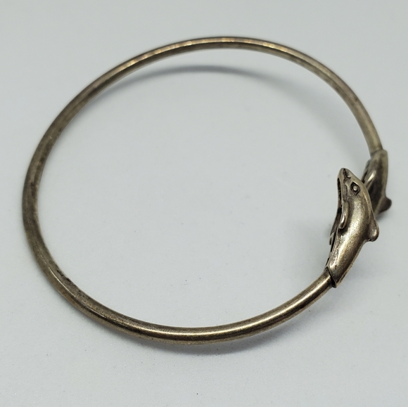 Kabana Sterling Silver Dolphin Wrap Bracelet - Picture 8 of 10